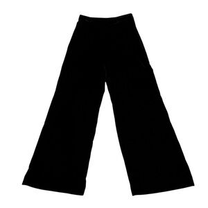 Antonio Melani NWT Alma Black Velvet Wide Leg Dress Pant Trouser Size 2